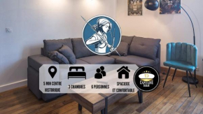 Le Logis de l'Arc - 5min Hypercentre - Max 6 Personnes